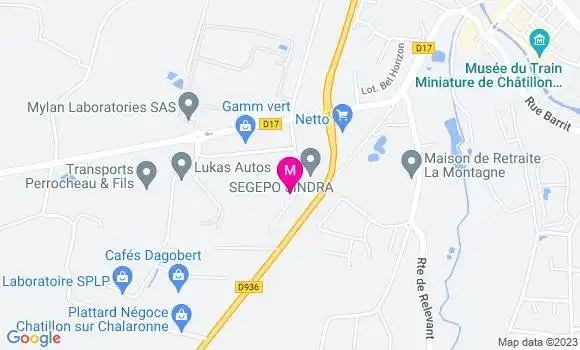 Localisation Garage Central Taspinar