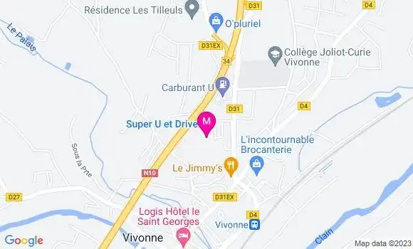 Localisation Super U