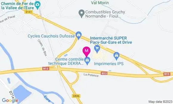 Localisation Intermarché