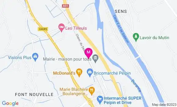Localisation Intermarché Station