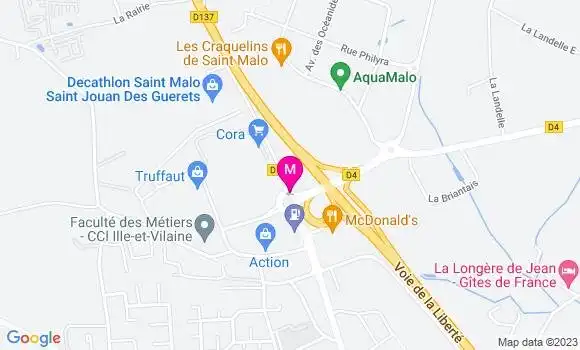 Localisation Station Cora