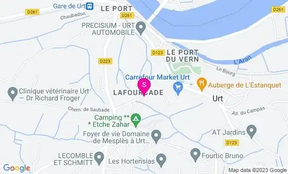 Localisation Carrefour Market