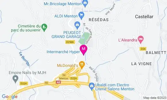 Localisation Intermarché Station