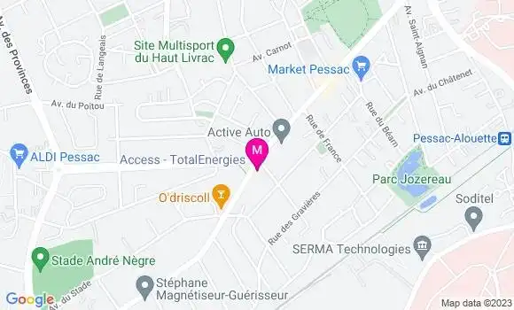 Localisation Access TotalEnergies