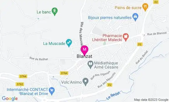 Localisation Intermarché Station