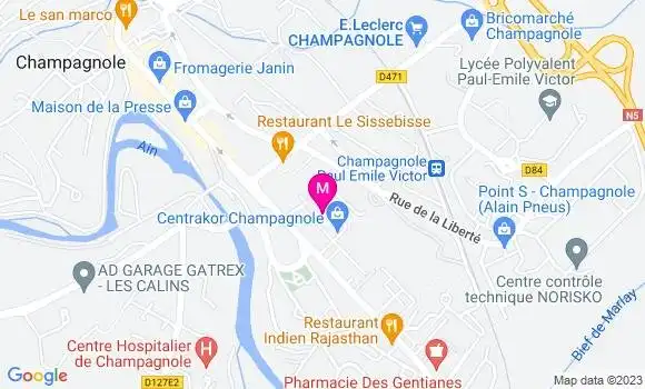 Localisation Intermarché Station