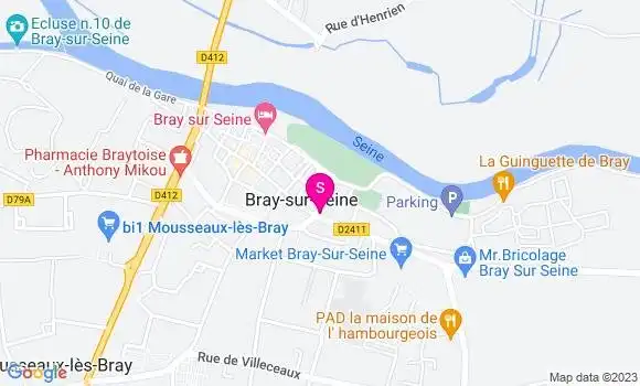 Localisation Carrefour Market