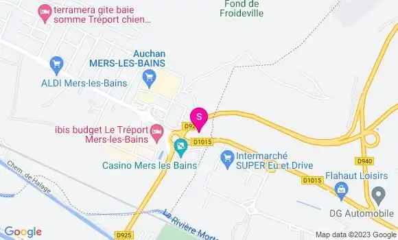Localisation Station Auchan