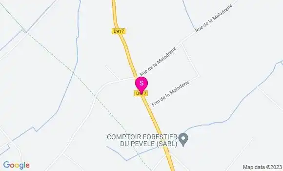 Localisation Intermarché Station