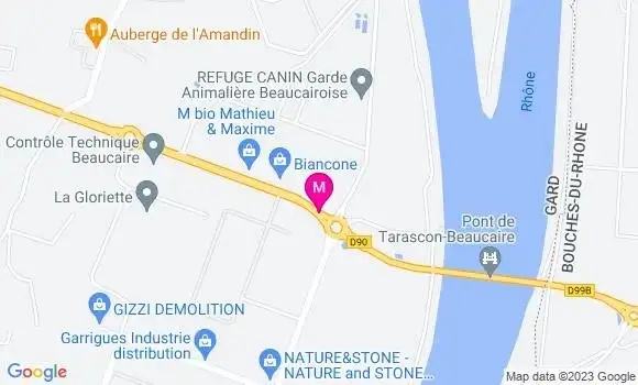 Localisation Station de Matagot