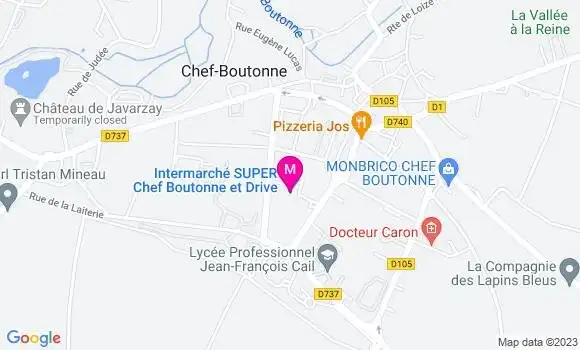 Localisation Intermarché Station
