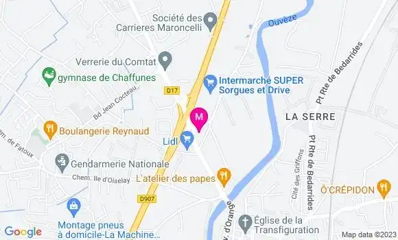 Localisation Intermarché