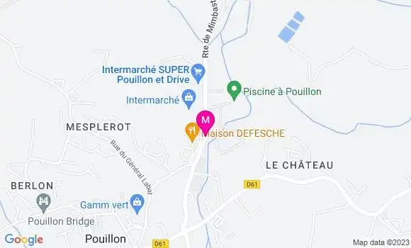 Localisation Intermarché Station