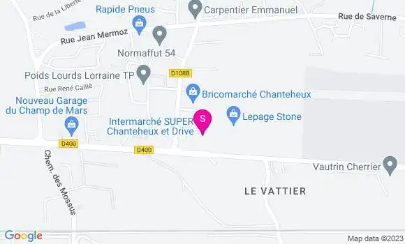 Localisation Intermarché Station