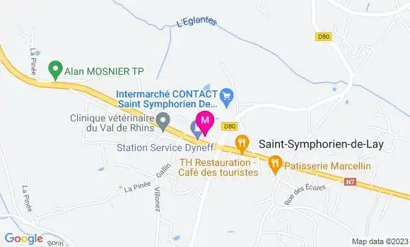 Localisation Garage Beaujeu
