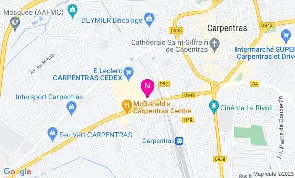 Localisation Station Leclerc