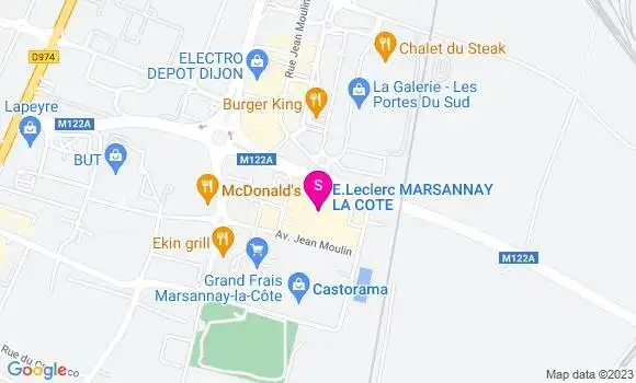 Localisation Station Leclerc