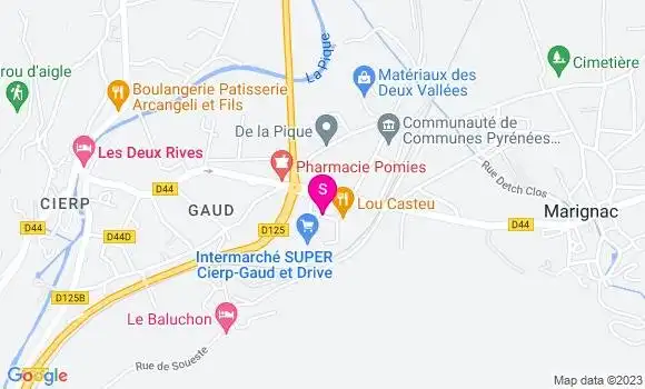 Localisation Intermarché Station