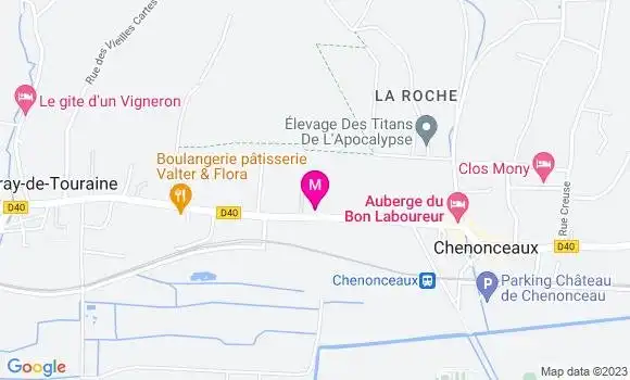 Localisation Garage du Château
