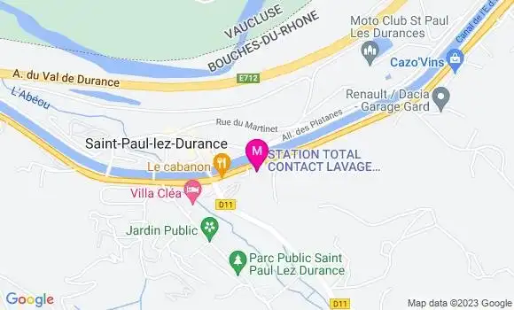 Localisation Station Total Contact