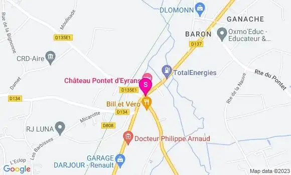 Localisation TotalEnergies