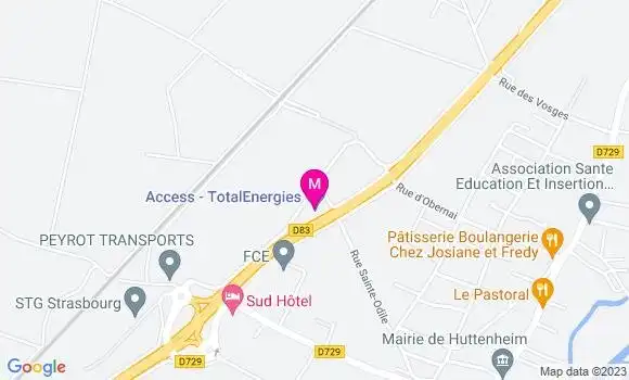 Localisation Access TotalEnergies