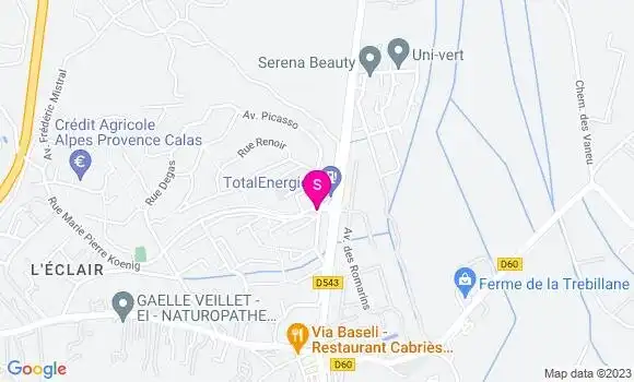 Localisation TotalEnergies