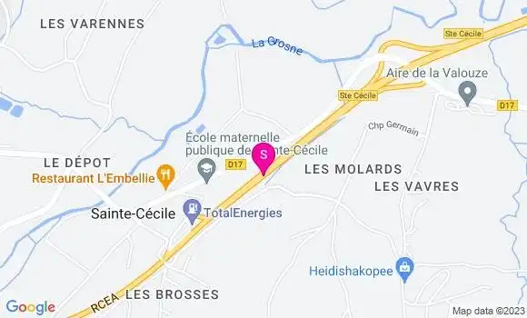 Localisation TotalEnergies