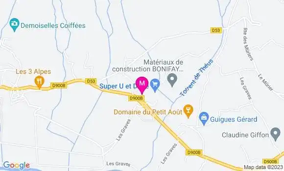 Localisation Station U