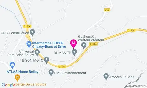 Localisation Intermarché Station