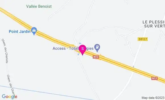 Localisation Relais de la Couette
