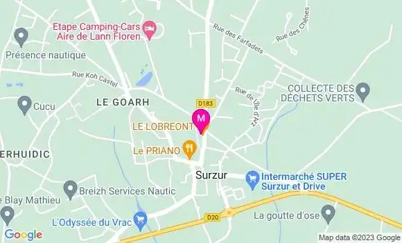 Localisation Intermarché Station