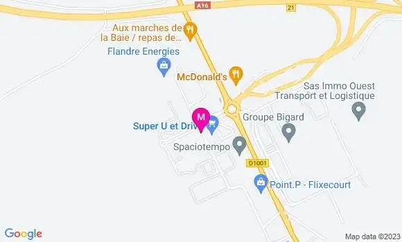 Localisation Super U