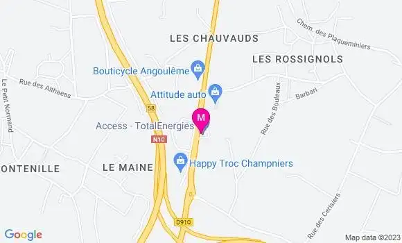 Localisation Access TotalEnergies