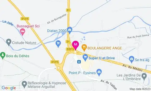 Localisation Intermarché Station