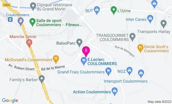 Localisation Station Leclerc