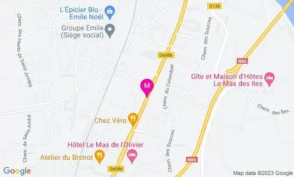 Localisation Carrefour Market