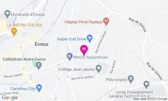 Localisation Super U