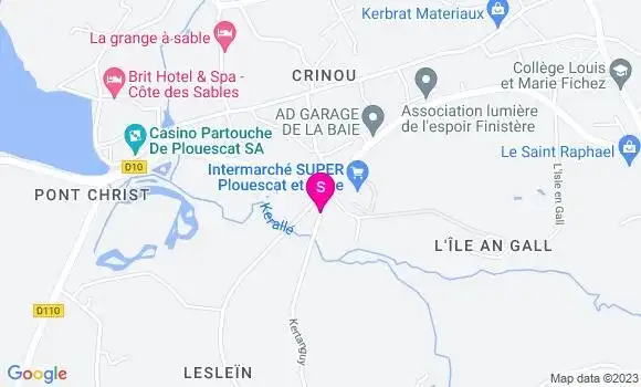Localisation Intermarché Station