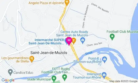 Localisation Intermarché Station