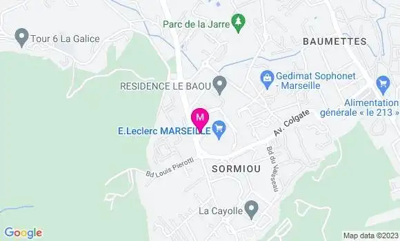 Localisation Station Leclerc