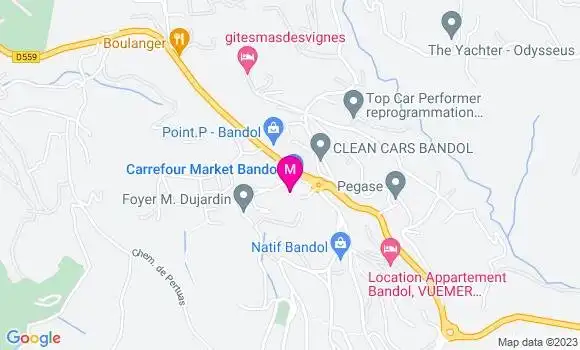 Localisation Carrefour Market