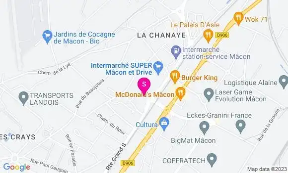 Localisation Intermarché Station