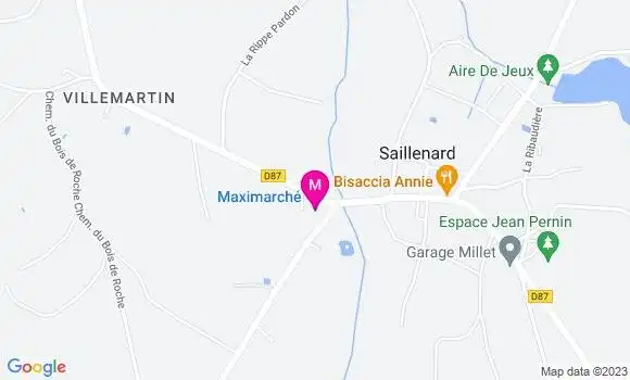 Localisation Maximarché