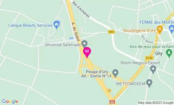 Localisation Station Leclerc