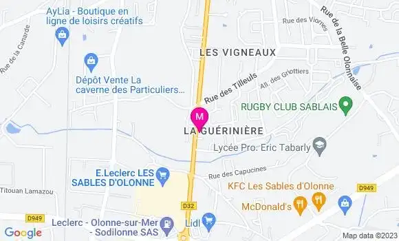 Localisation TotalEnergies
