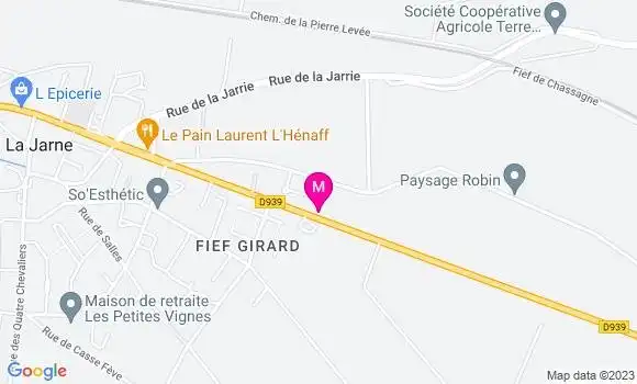Localisation Carrefour
