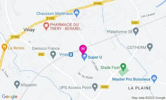 Localisation Super U