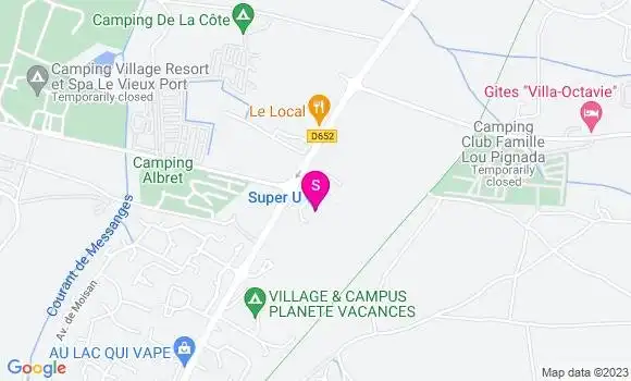 Localisation Super U