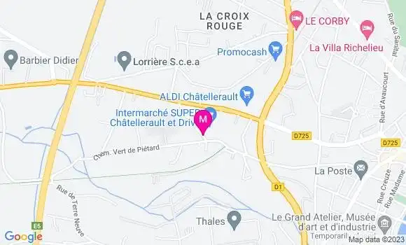 Localisation Intermarché Station